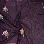 RTSR42122-5-Raw-Silk-Dark-Purple-Zari-With-Thread-Work-Saree-In-Birds-Design-crush