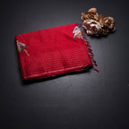 RTSR42124-1-Raw-Silk-Red-Zari-With-Thread-Work-Saree-In-Birds-Design-fold