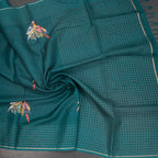 RTSR42127-5-Raw-Silk-Teal-Green-Zari-With-Thread-Work-Saree-In-Birds-Design-crush
