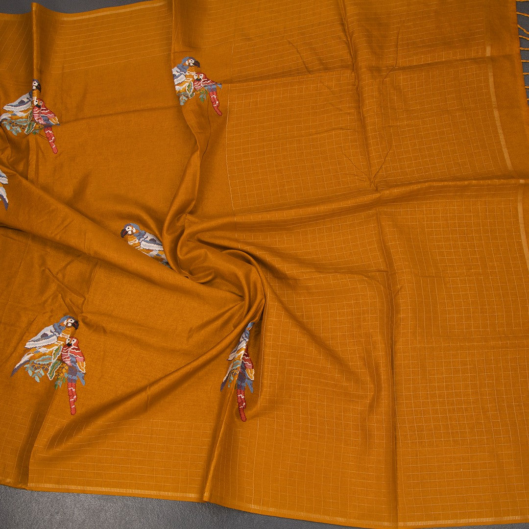 RTSR42128-5-Raw-Silk-Mustard-Yellow-Zari-With-Thread-Work-Saree-In-Birds-Design-crush