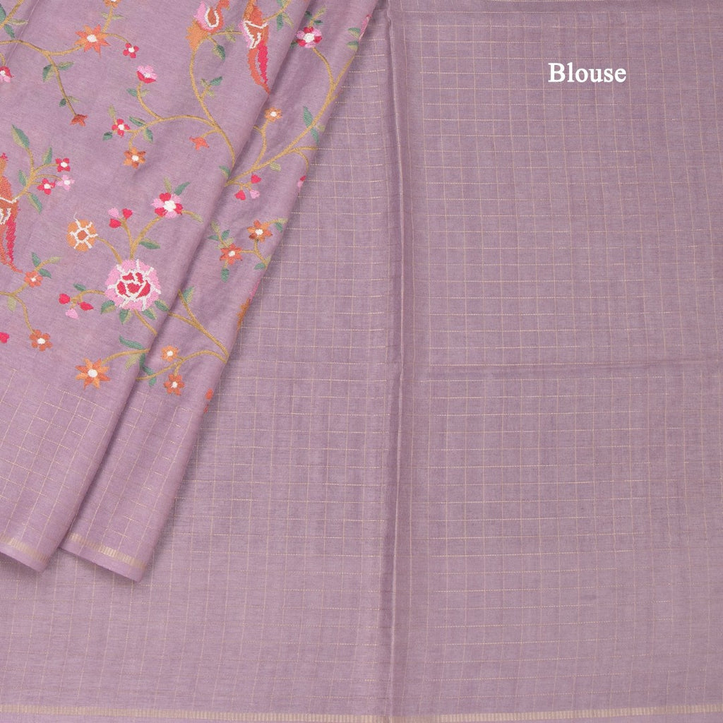 RTSR42137-4-Raw-Silk-Lavender-Zari-With-Thread-Work-Saree-In-Birds-Design-blouse