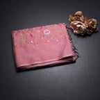 RTSR42138-1-Raw-Silk-Peach-Zari-With-Thread-Work-Saree-In-Birds-Design-fold