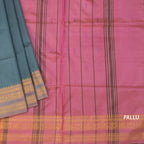 RTSR42142-3-Vaazhai-Naar-Grey-Saree-With-Thread-Buttas-And-Contrast-Pallu-04-pallu