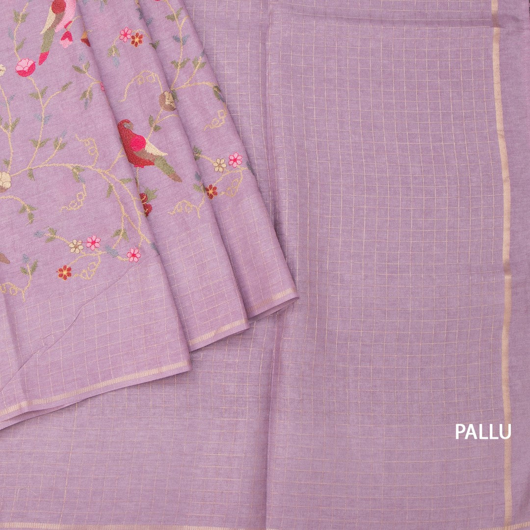 RTSR42155-3-Raw-Silk-Lavender-Thread-Work-Saree-pallu