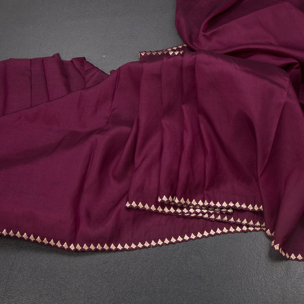 RTSR42180-Raw-Silk-Wine-Thread-Work-Saree-With-Birds-Design-main