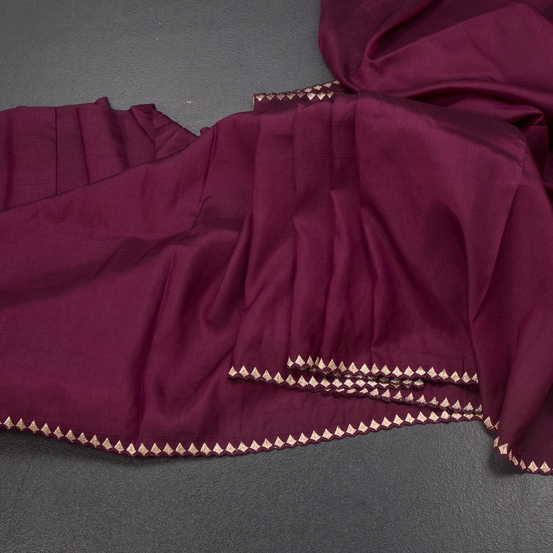 RTSR42180-Raw-Silk-Wine-Thread-Work-Saree-With-Birds-Design-main