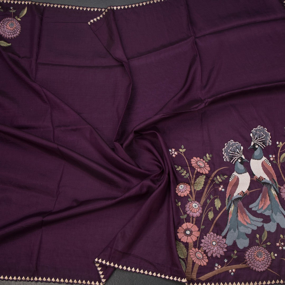 RTSR42182-5-Raw-Silk-Dark-Purple-Thread-Work-Saree-With-Birds-Design-crush