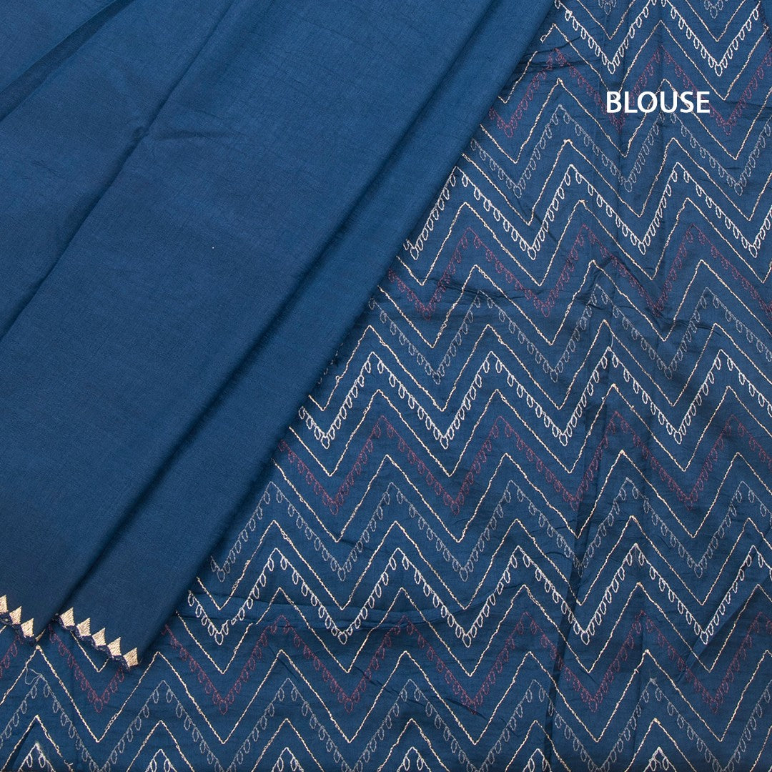 RTSR42184-4-Raw-Silk-Peacock-Blue-Thread-Work-Saree-With-Birds-Design-blouse