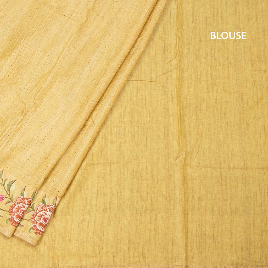 RTSR42185-4-Raw-Silk-Yellow-Zari-Stripes-Saree-With-Floral-Thread-Work-blouse