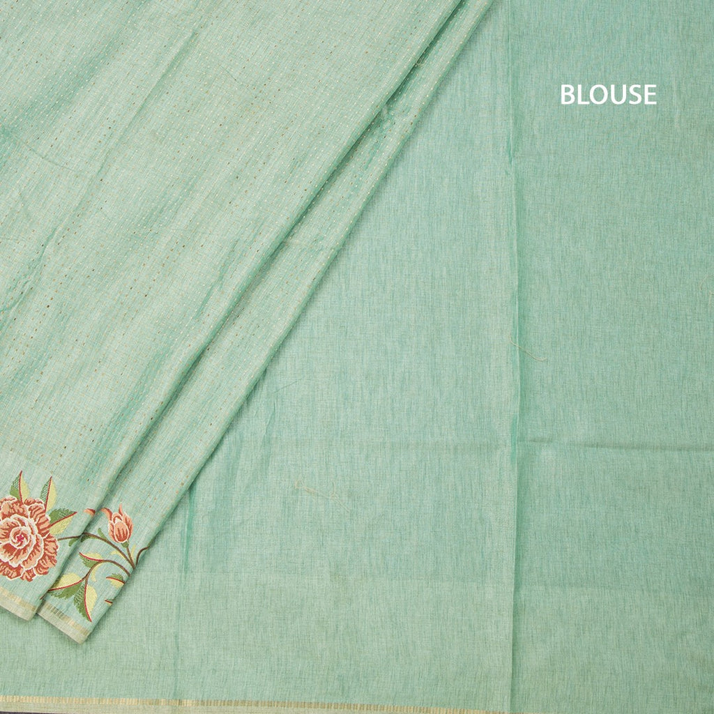 RTSR42186-4-Raw-Silk-Mint-Green-Zari-Stripes-Saree-With-Floral-Thread-Work-blouse