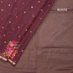 RTSR42188-4-Organza-Dark-Maroon-Floral-Thread-Work-Saree-blouse