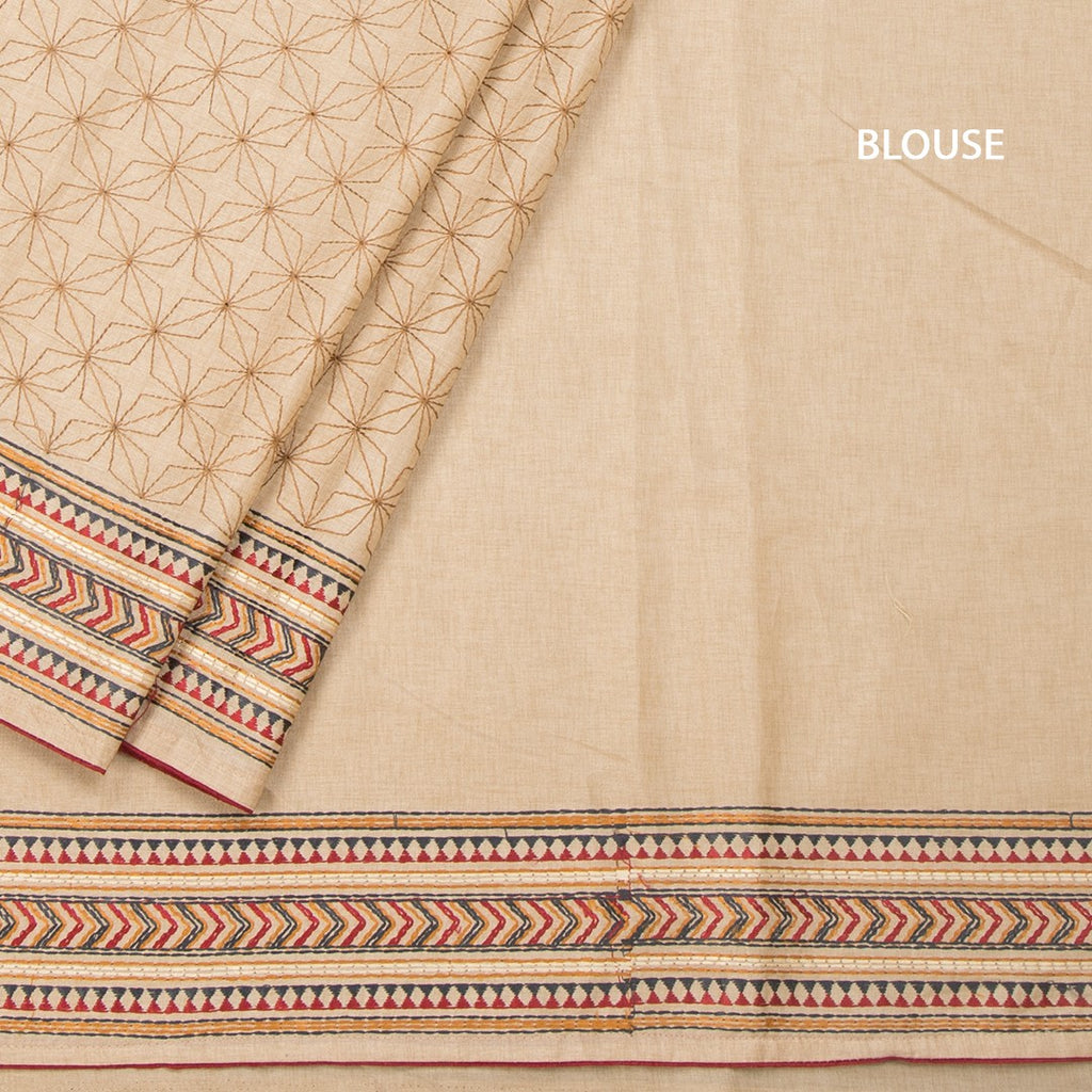 RTSR42190-4-Raw-Silk-Cream-Thread-Work-Saree-blouse