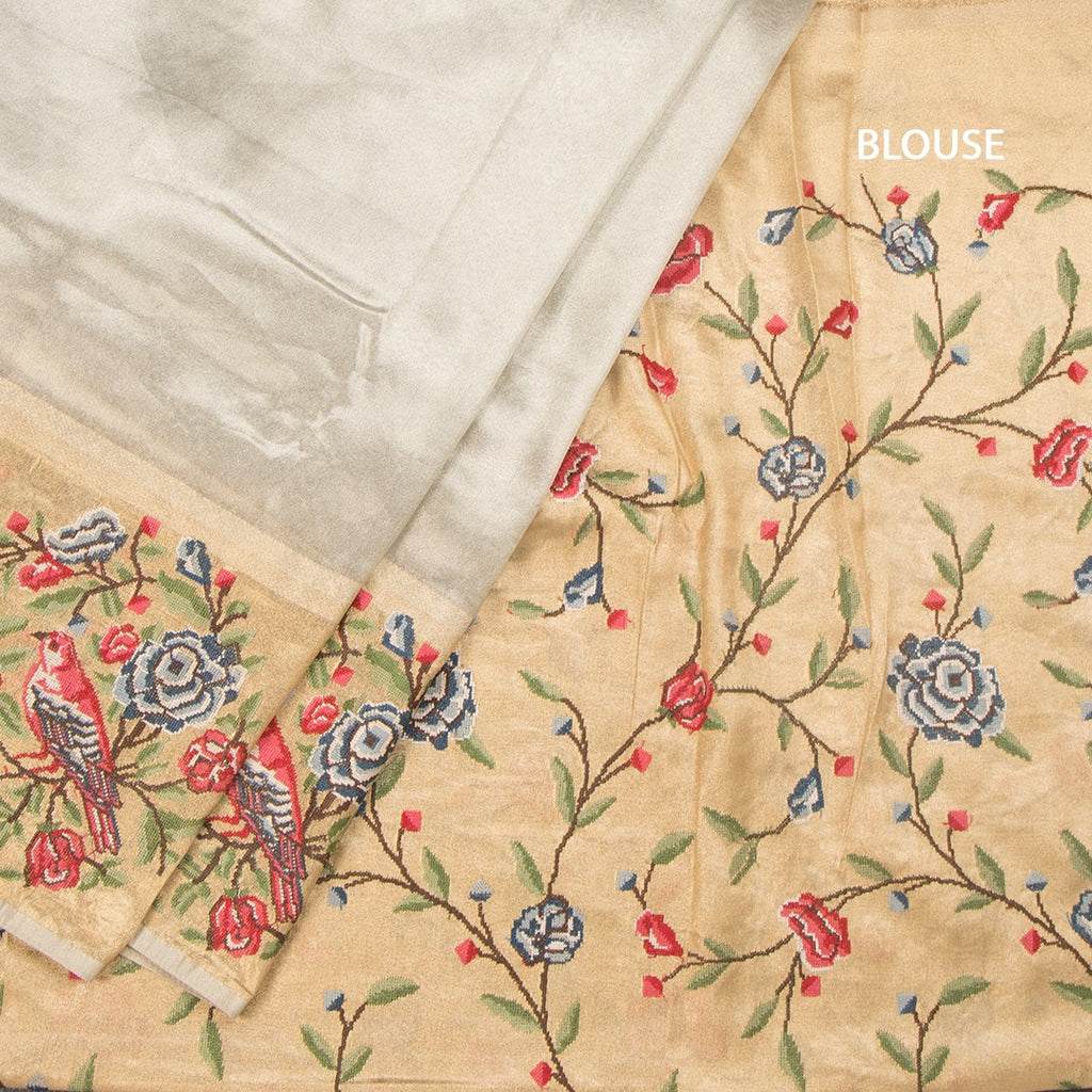 RTSR42191-4-Tissue-Silver-Saree-With-Thread-Border-blouse