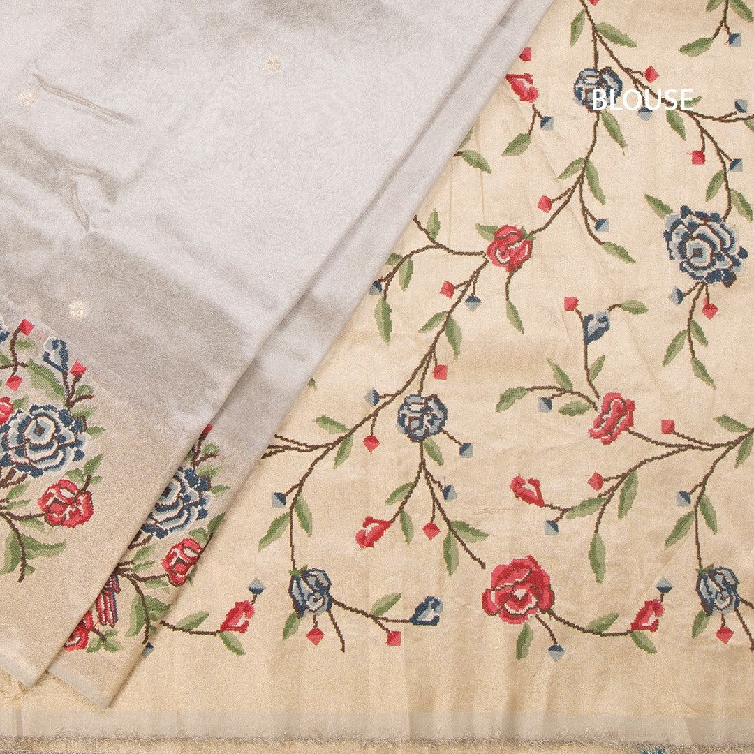 RTSR42193-4-Tissue-Silver-Saree-With-Zari-Buttas-And-Thread-Border-blouse