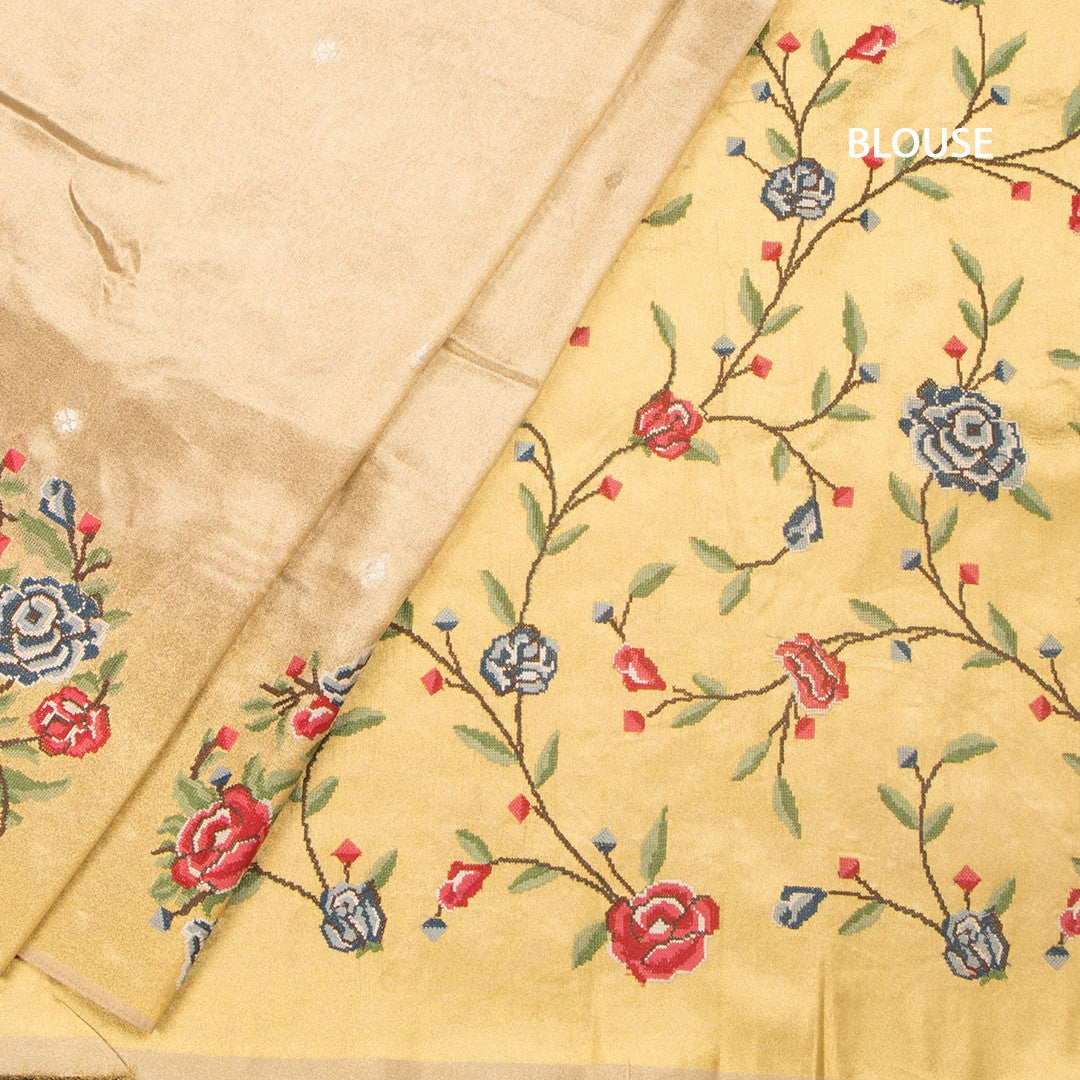 RTSR42195-4-Tissue-Gold-Saree-With-Zari-Buttas-And-Thread-Border-02-blouse