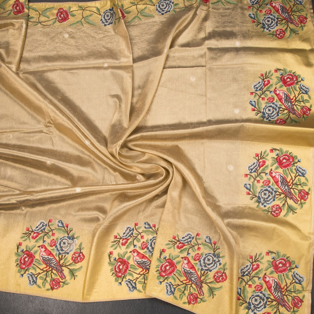 RTSR42195-5-Tissue-Gold-Saree-With-Zari-Buttas-And-Thread-Border-02-crush