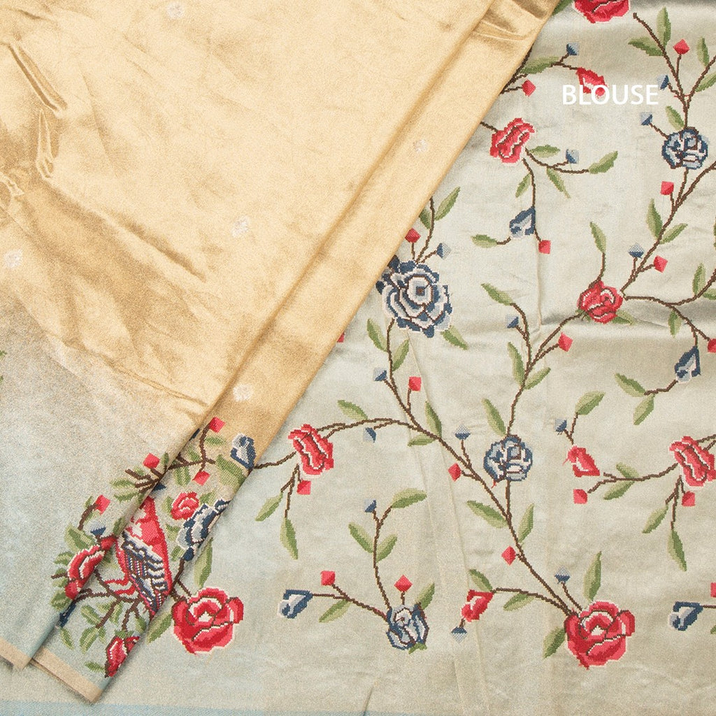 RTSR42197-4-Tissue-Gold-Saree-With-Zari-Buttas-And-Thread-Border-03-blouse