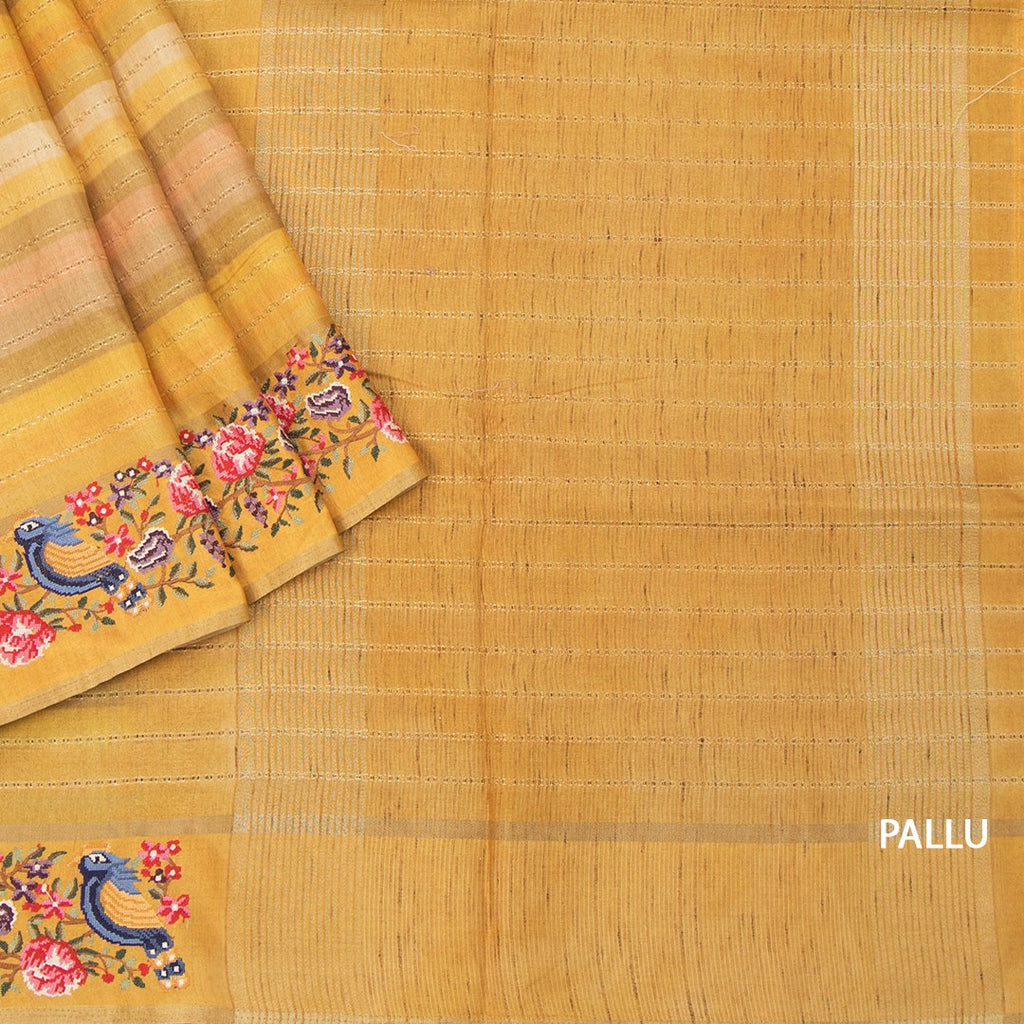 RTSR42202-3-Raw-Silk-Multi-Colour-Stripes-Design-Saree-And-Thread-Border-pallu