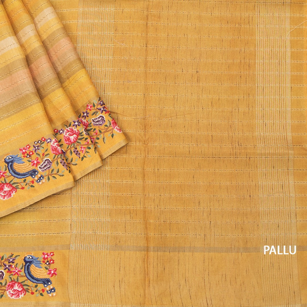 RTSR42202-3-Raw-Silk-Multi-Colour-Stripes-Design-Saree-And-Thread-Border-pallu