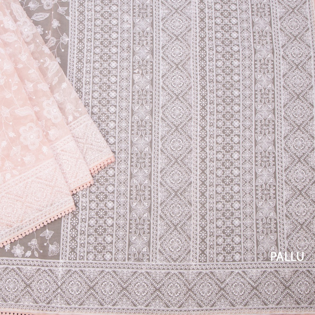 RTSR42204-3-Organza-Peach-Floral-Thread-Work-Saree-pallu