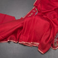 RTSR42211-Raw-Silk-Pinkish-Red-Thread-Work-Saree-With-Birds-Design-main