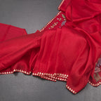 RTSR42211-Raw-Silk-Pinkish-Red-Thread-Work-Saree-With-Birds-Design-main