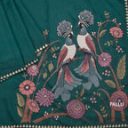 RTSR42212-3-Raw-Silk-Peacock-Green-Thread-Work-Saree-With-Birds-Design-pallu
