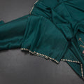 RTSR42212-Raw-Silk-Peacock-Green-Thread-Work-Saree-With-Birds-Design-main