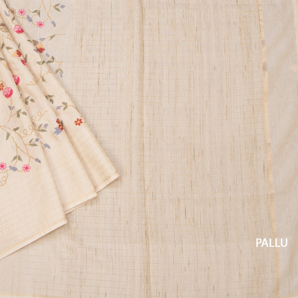 RTSR42213-3-Raw-Silk-Cream-Thread-Work-Saree-With-Birds-Design-02-pallu