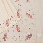 RTSR42214-3-Raw-Silk-Cream-Zari-Checked-Saree-And-Floral-Thread-Border-pallu