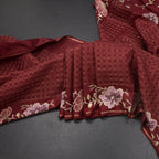 RTSR42216-Raw-Silk-Maroon-Zari-Checked-Saree-And-Floral-Thread-Border-02-main