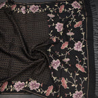 RTSR42218-5-Raw-Silk-Black-Zari-Checked-Saree-And-Floral-Thread-Border-crush