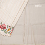 RTSR42228-4-Raw-Silk-Cream-Zari-Stripes-Saree-And-Floral-Thread-Border-blouse