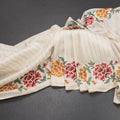 RTSR42228-Raw-Silk-Cream-Zari-Stripes-Saree-And-Floral-Thread-Border-main