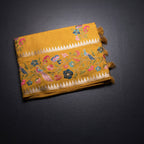 RTSR42229-1-Raw-Silk-Mango-Yellow-Floral-Thread-Work-Saree-fold