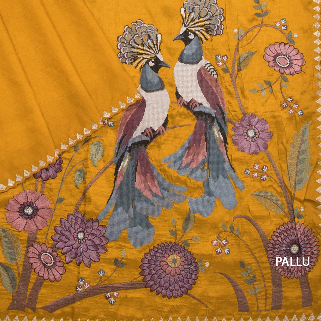 RTSR42251-3-Raw-Silk-Mustard-Yellow-Thread-Work-Saree-With-Birds-Design-pallu