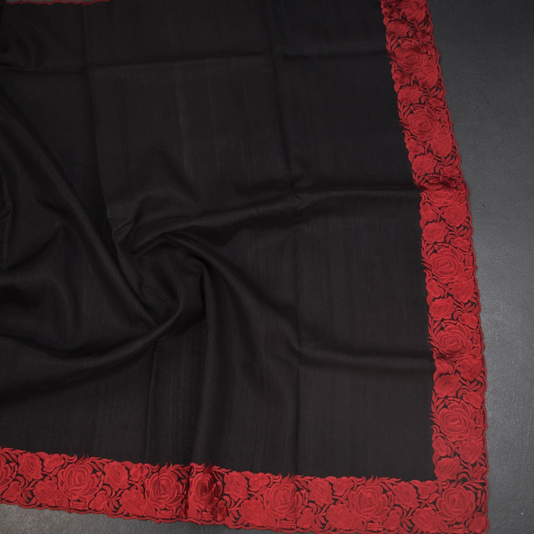 RTSR42253-5-Raw-Silk-Black-Plain-Saree-And-Thread-Border-crush