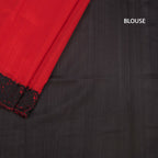 RTSR42254-4-Raw-Silk-Red-Plain-Saree-And-Thread-Border-blouse