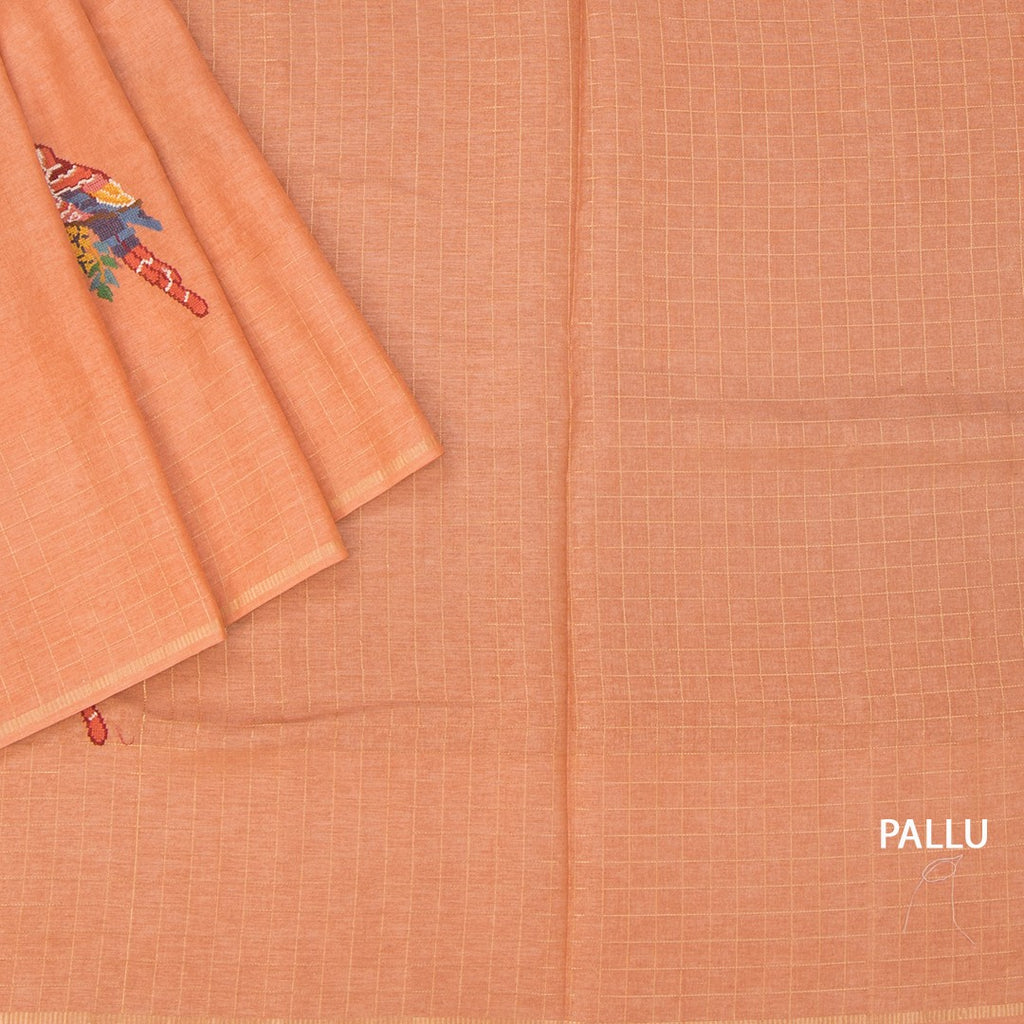 RTSR42256-3-Raw-Silk-Peach-Thread-Work-Saree-With-Birds-Design-02-pallu