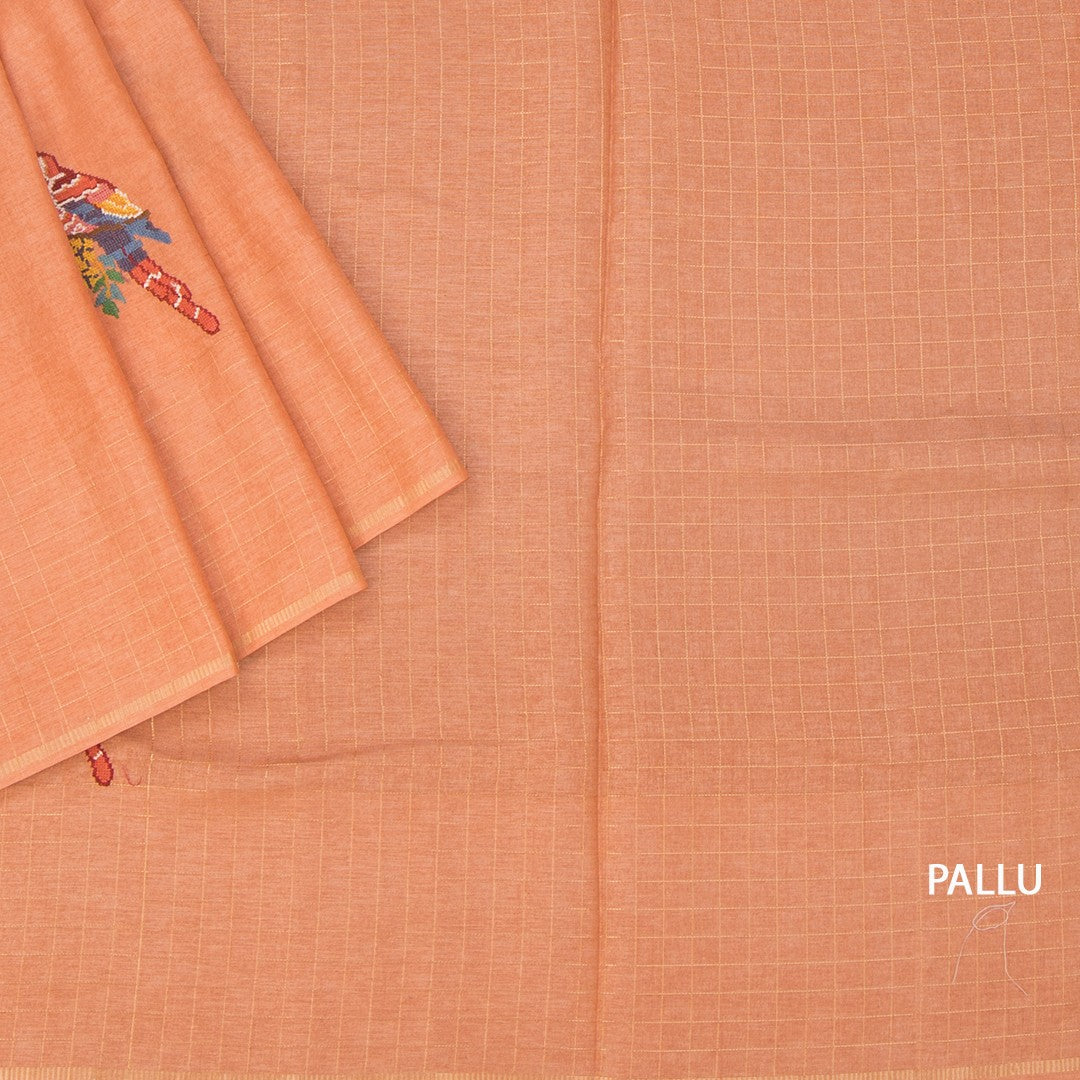 RTSR42256-3-Raw-Silk-Peach-Thread-Work-Saree-With-Birds-Design-02-pallu