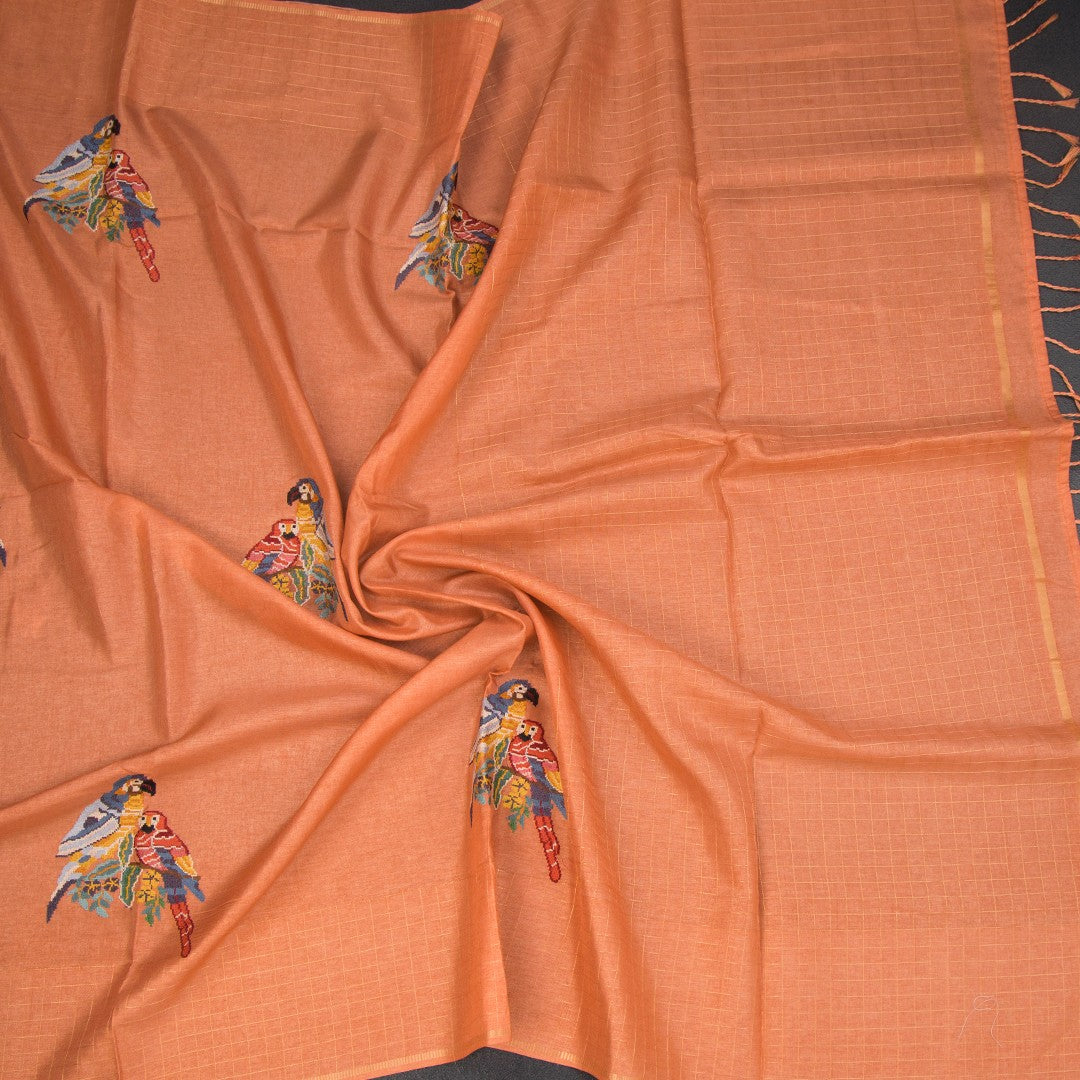 RTSR42256-5-Raw-Silk-Peach-Thread-Work-Saree-With-Birds-Design-02-crush