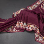 RTSR42262-Raw-Silk-Wine-Colour-Saree-With-Zari-Buttas-And-Thread-Border-main