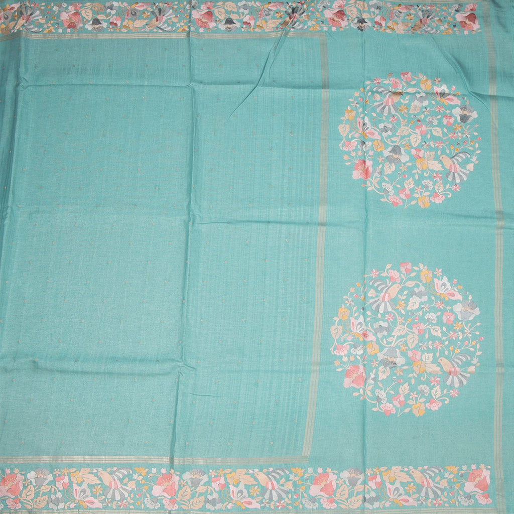 RTSR42264-2-Raw-Silk-Light-Blue-Saree-With-Zari-Buttas-And-Thread-Border-full-veiw