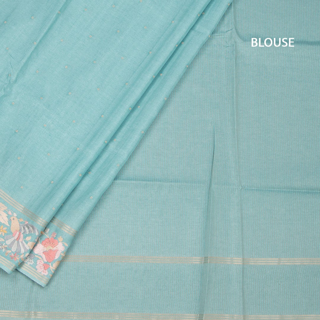 RTSR42264-4-Raw-Silk-Light-Blue-Saree-With-Zari-Buttas-And-Thread-Border-blouse
