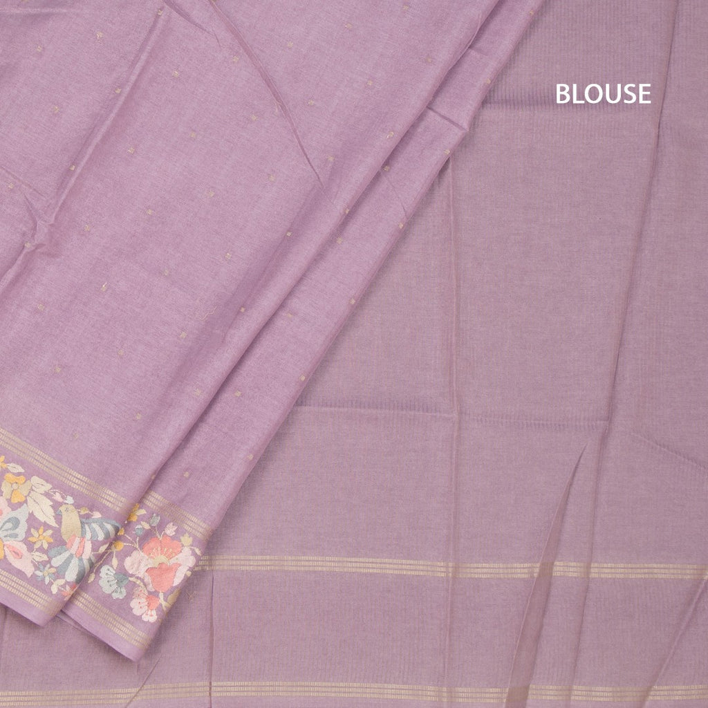 RTSR42268-4-Raw-Silk-Lavender-Saree-With-Zari-Buttas-And-Thread-Border-blouse