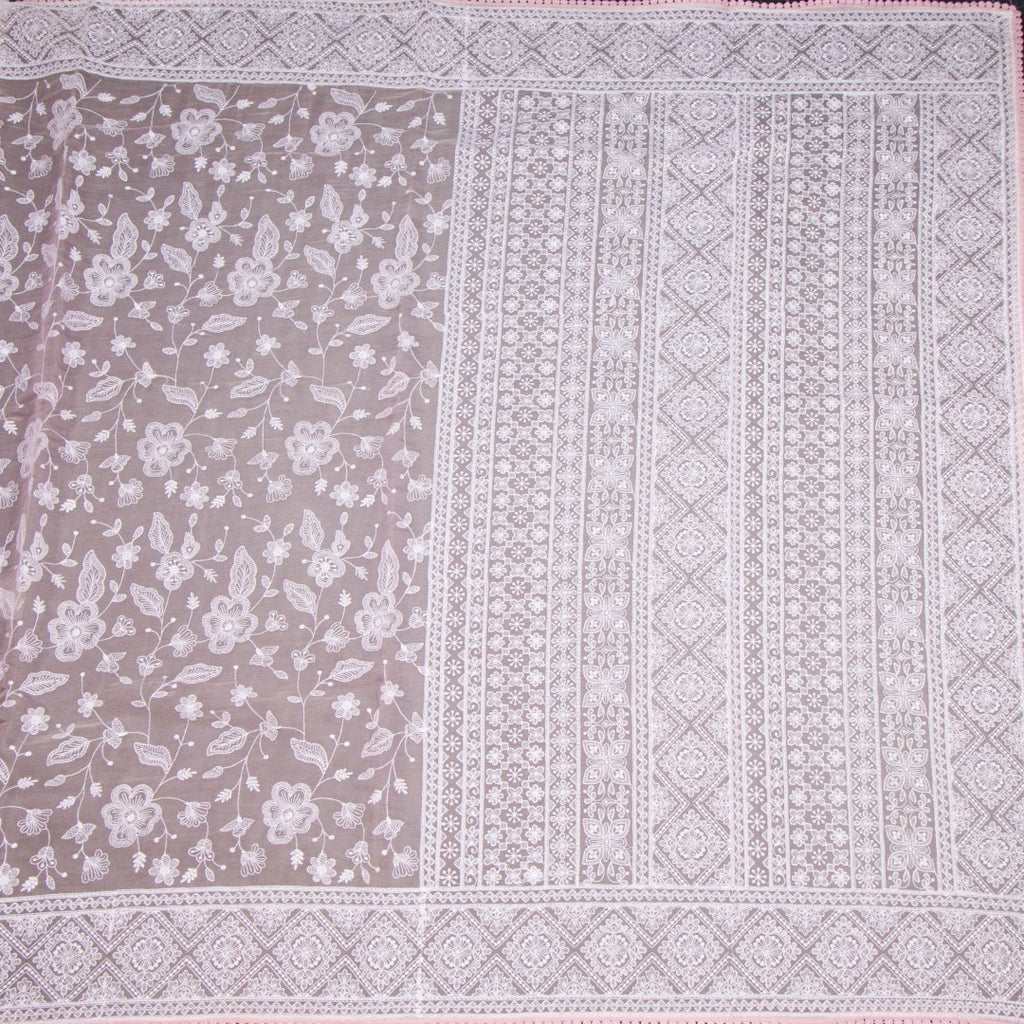 RTSR42271-2-Organza-Rose-Pink-Thread-Work-Saree-full-veiw