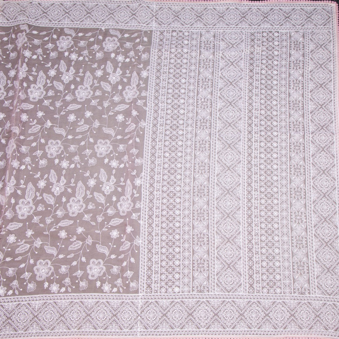 RTSR42271-2-Organza-Rose-Pink-Thread-Work-Saree-full-veiw