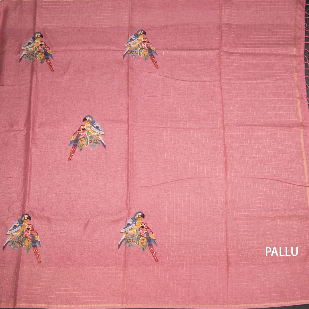 RTSR42293-2-Raw-Silk-Peach-Thread-Work-Saree-With-Birds-Design-04-pallu