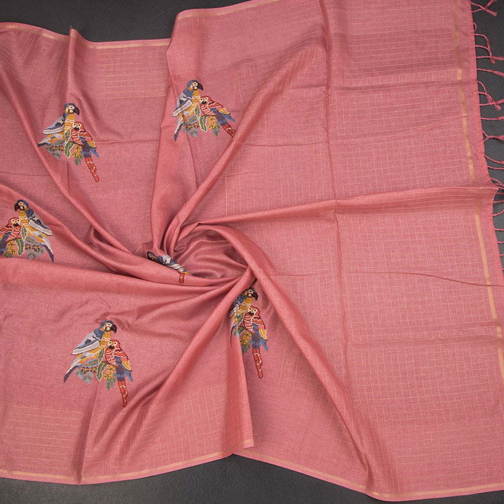 RTSR42293-4-Raw-Silk-Peach-Thread-Work-Saree-With-Birds-Design-04-crush