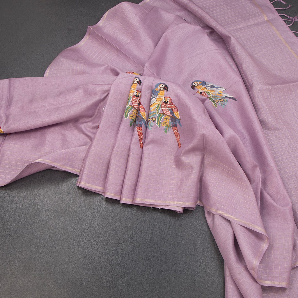 RTSR42294-Raw-Silk-Lavender-Thread-Work-Saree-With-Birds-Design-03-main